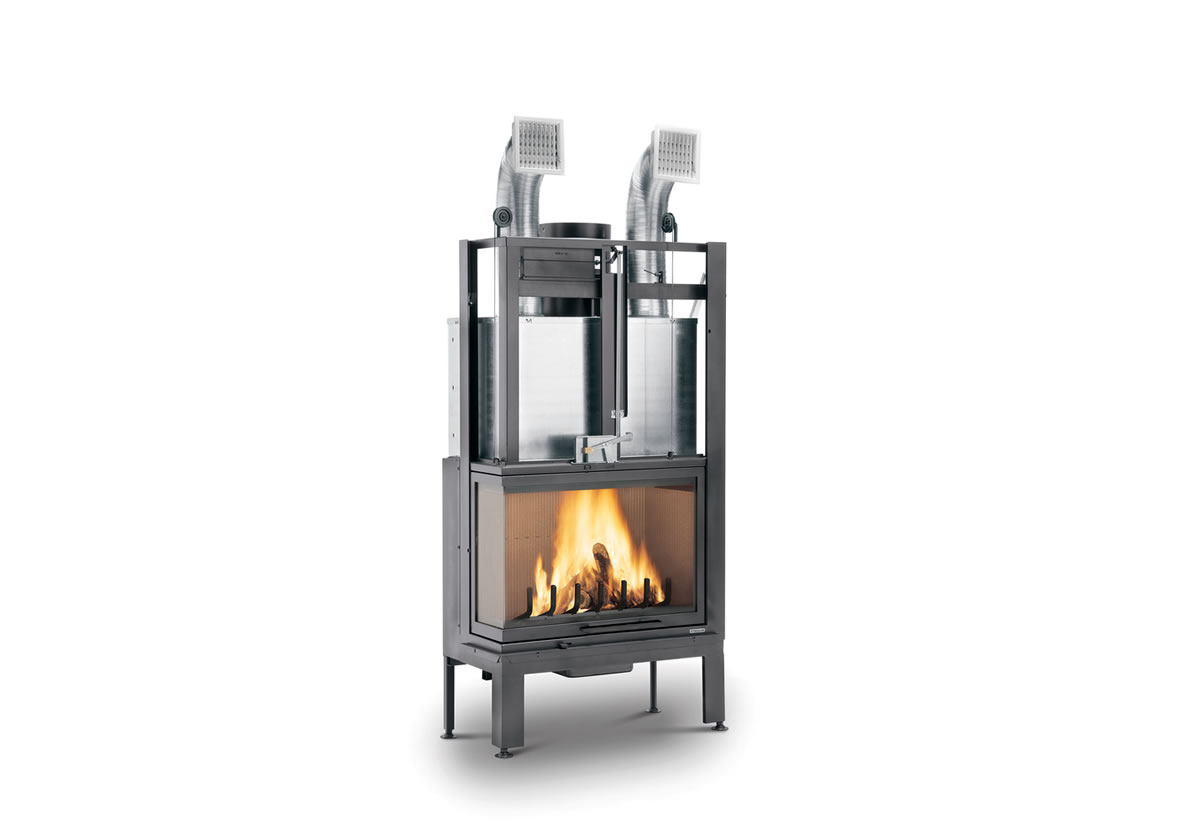 Ložište za kamin ECOMONOBLOCCO MX 64 CORNER