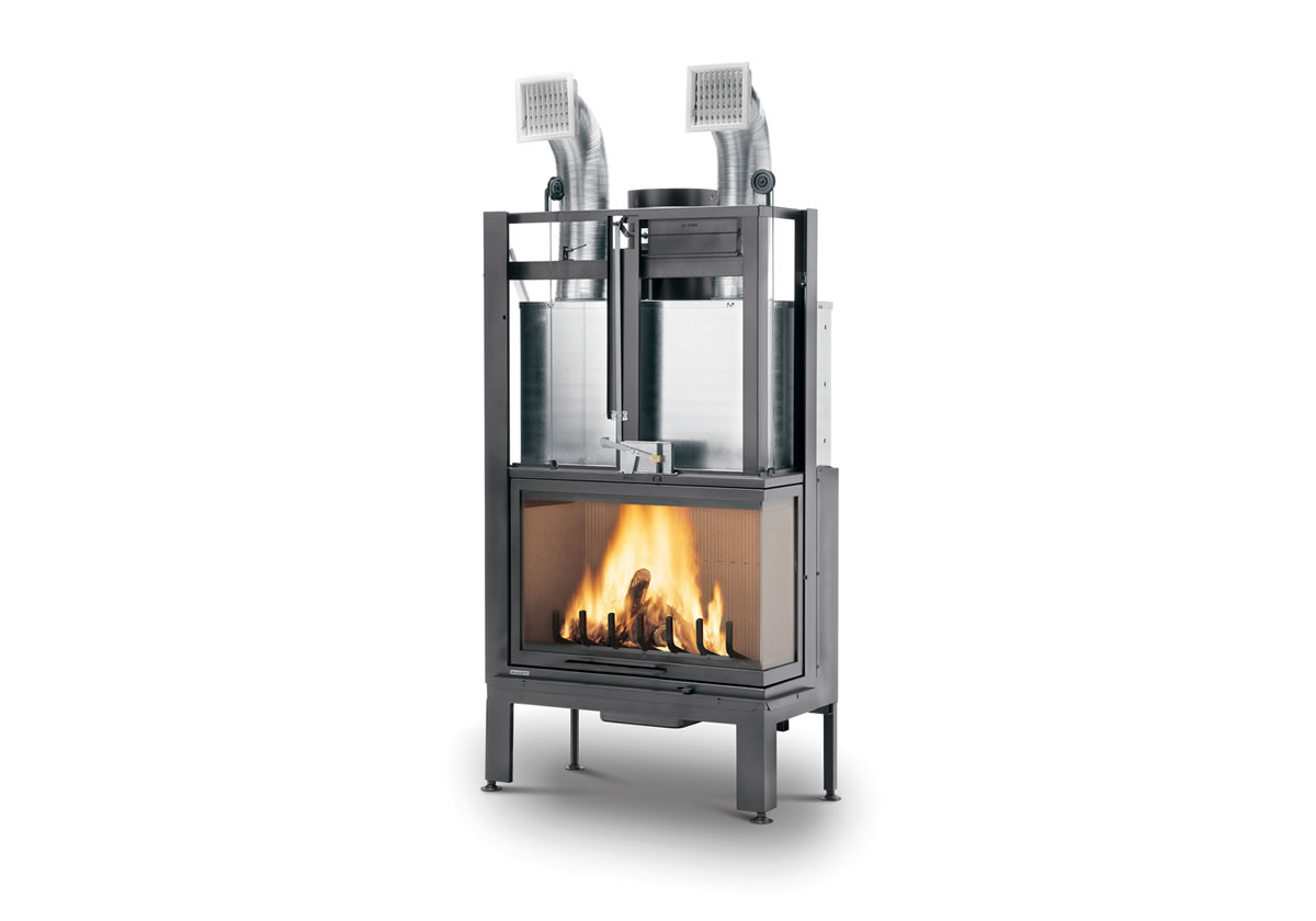 Ložište za kamin ECOMONOBLOCCO MX 78 CORNER