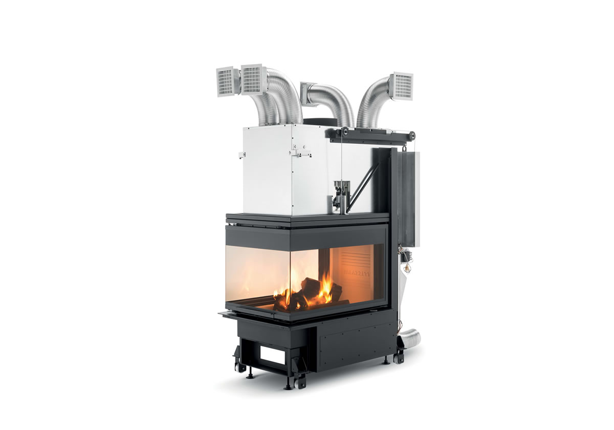 Ložište za kamin ECOMONOBLOCCO WT 60 3D