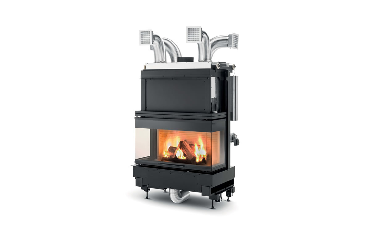 Ložište za kamin ECOMONOBLOCCO WT 16:9 3D