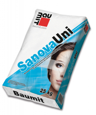 Sanacijska žbuka Baumit SanovaUni