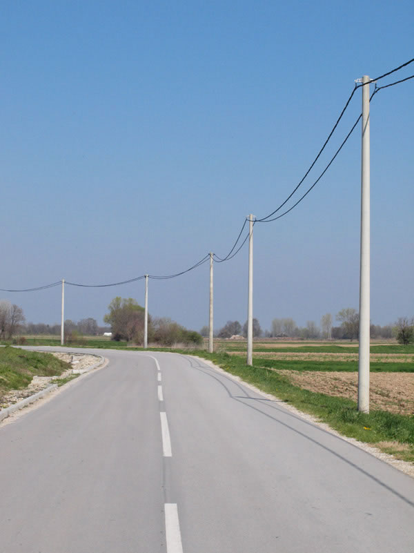 Armirano betonski centrifugirani elektro stupovi Zagorje-Tehnobeton