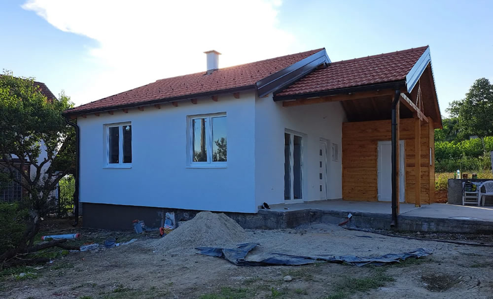 Montažna kuća Skelet Dom 3