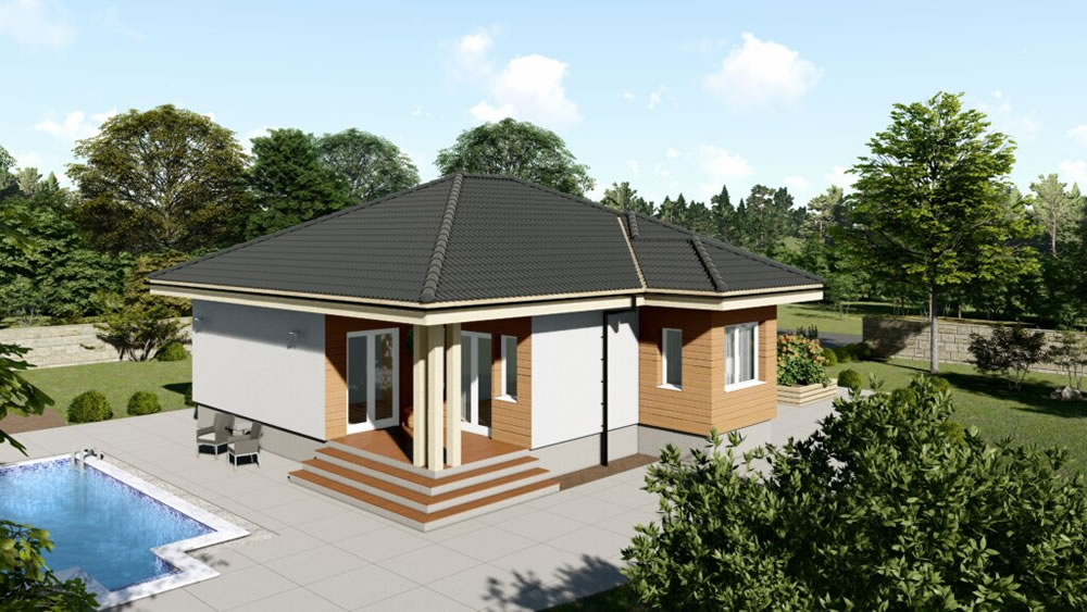 Montažna kuća MIA (153 m2)