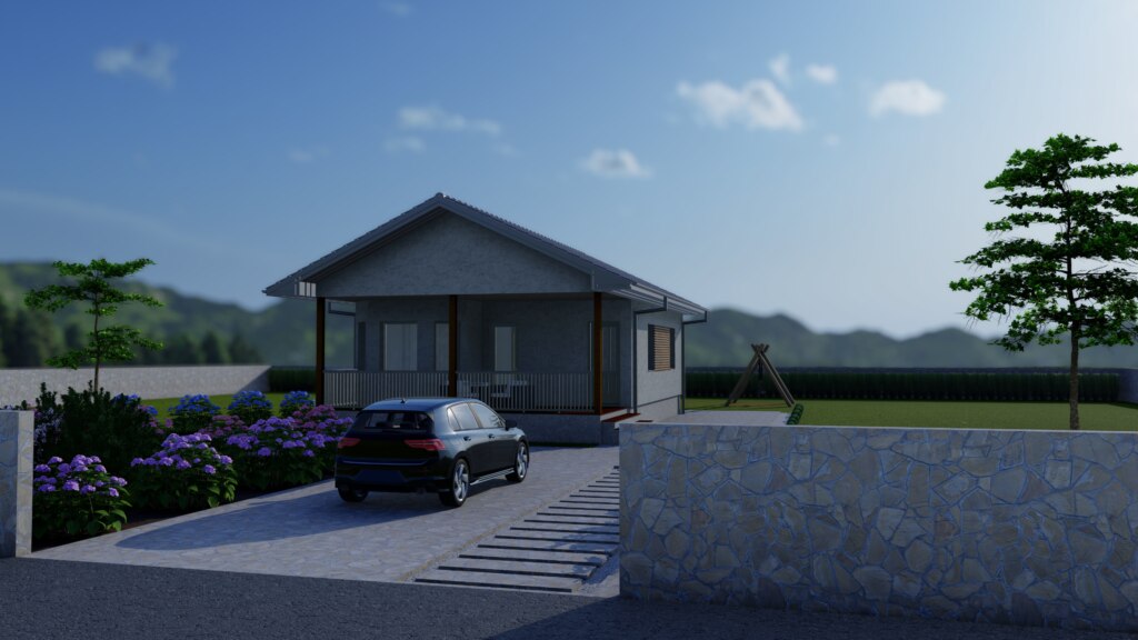 Montažna kuća LEA (81 m2)