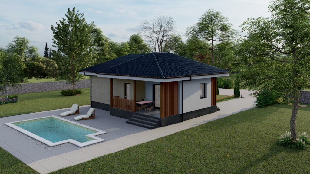 Montažna kuća NICOL (78,75 m2)