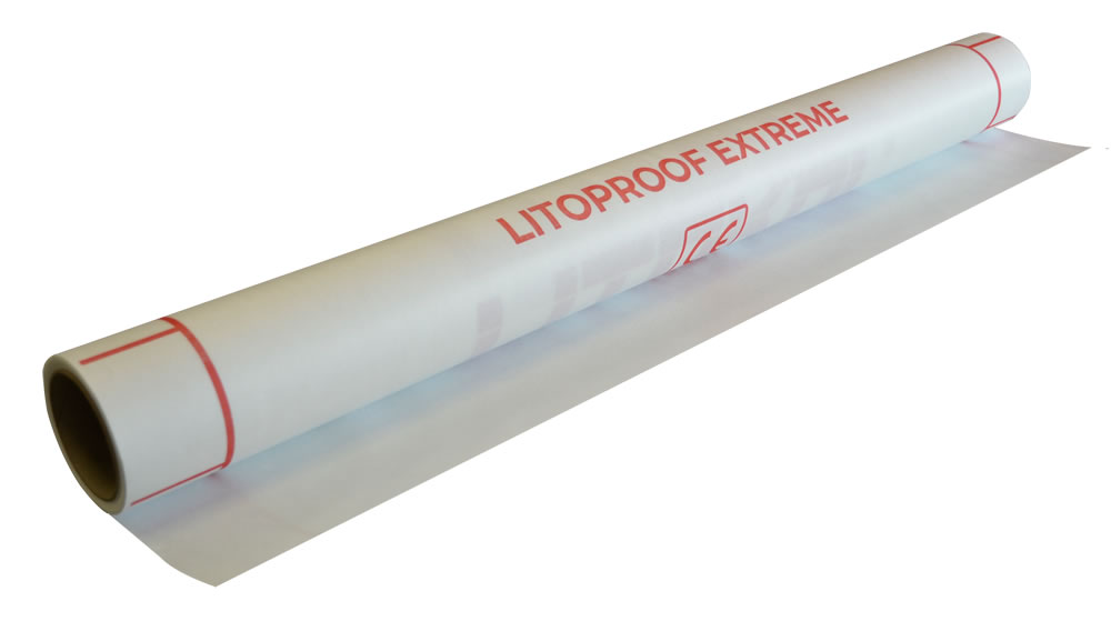 LITOPROOF EXTREME - Membrana u rolnama za hidroizolaciju ispod pločica na balkonima, terasama i u bazenima