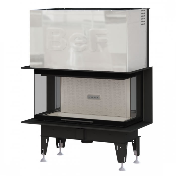 Ugradbeni kamin na drva BeF THERM V 10 C