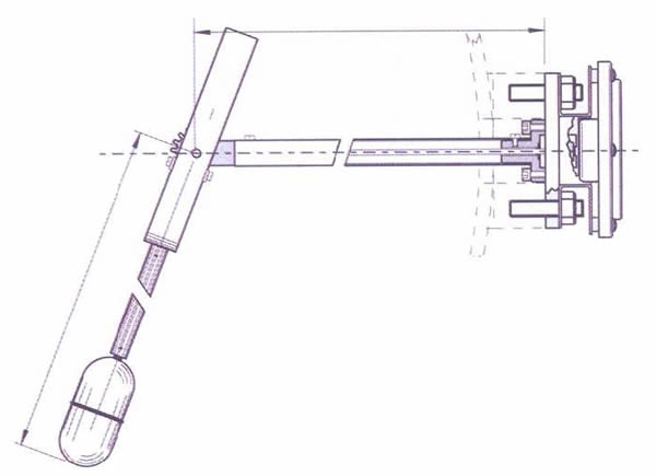Pokazivač nivoa u UNP spremnicima serija 6300 MAGNETEL ™