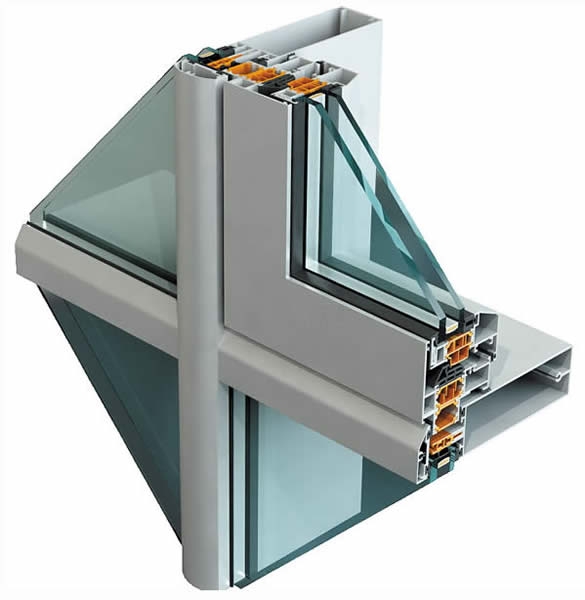 Aluminijski profili za fasade 50 FK
