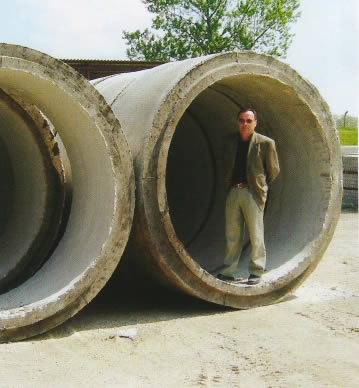 Betonski kanalizacijski sustav