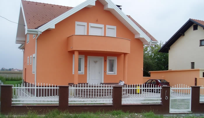 Dvorišna aluminijska ograda 3