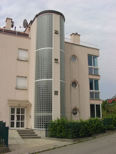 Staklena opeka VITRABLOK 19x19x8