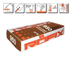 RÖFIX 950 Vapneno - cementni zidarski mort - M5 za zidanje (kod normalnih statičkih zahtjeva)