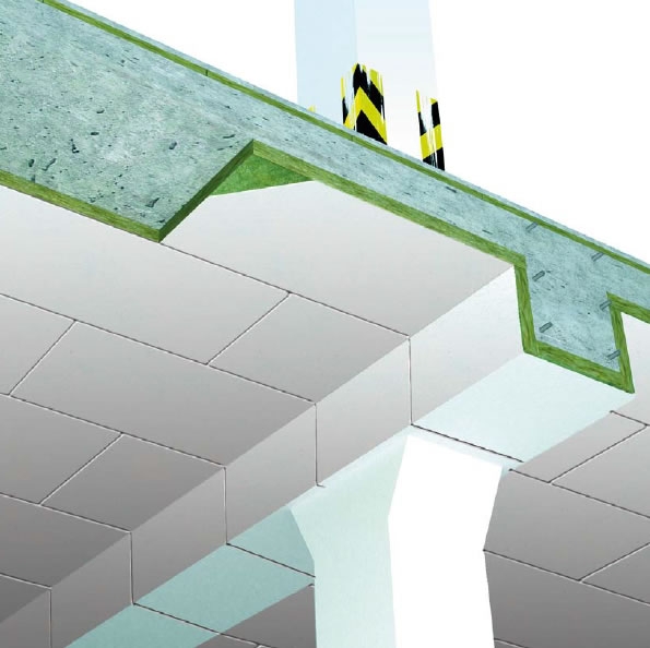 CEILINGROCK PLUS - ploče od kamene vune obložene staklenim voalom za izolaciju stropova garaža i podruma