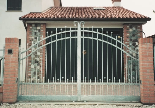 Vanjska dvorišna kovana ograda 9