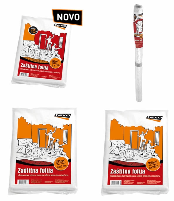 Zaštitne folije (za zaštitu interijera i pokućstva)