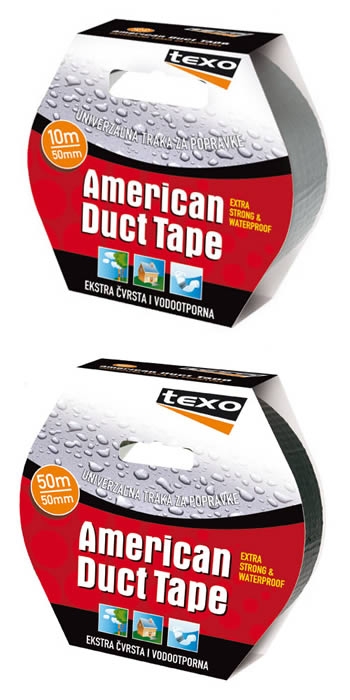 American Duct Tape - univerzalne ljepljive troslojne trake