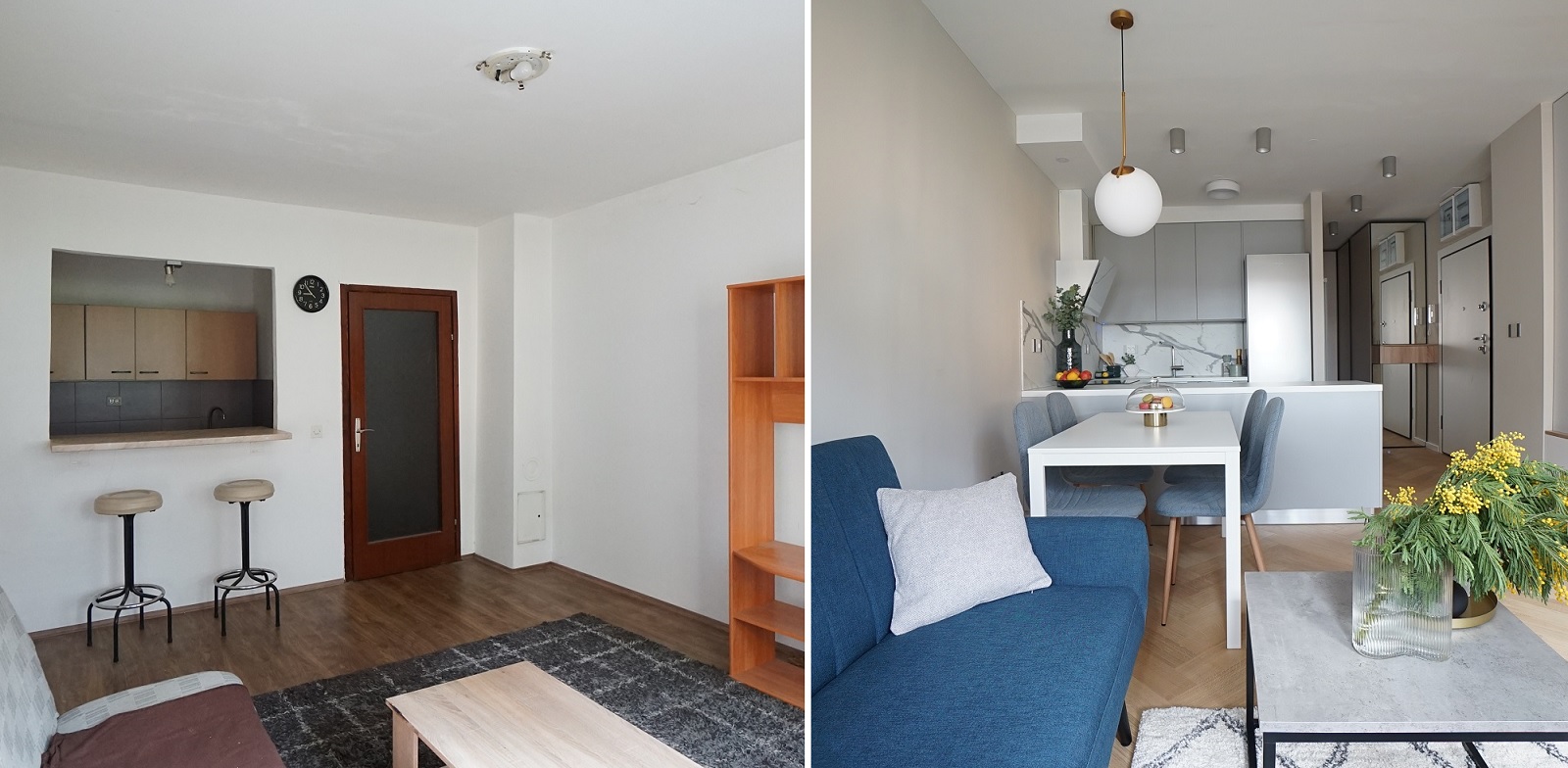 Prije i poslije: Transformacija garsonijere od 30m2