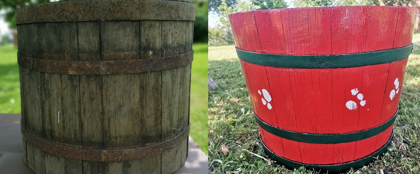 Uradi sam: Od neugledne drvene bačve do dekoracije koja mami uzdahe