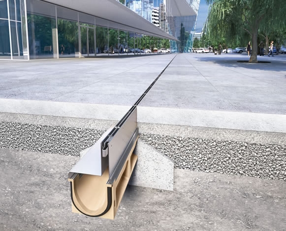 ACO DRAIN® SlotTop. Dizajnom do estetske odvodnje.
