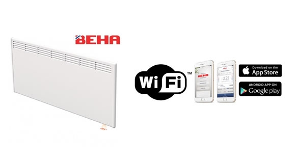 Upravljanje grijanjem putem telefona: Pametni norveški električni radijatori PV i LV s WiFi tehnologijom