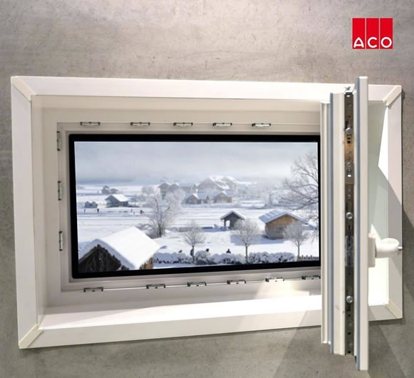 Rješenje za podrume: ACO Therm prozori od PVC-a s izolacijskim staklima