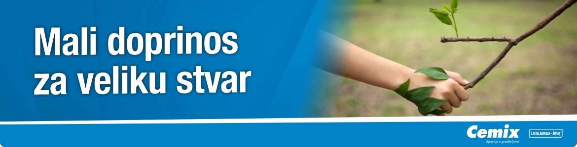 Mali doprinos za veliku stvar - Svijest o zaštiti okoliša