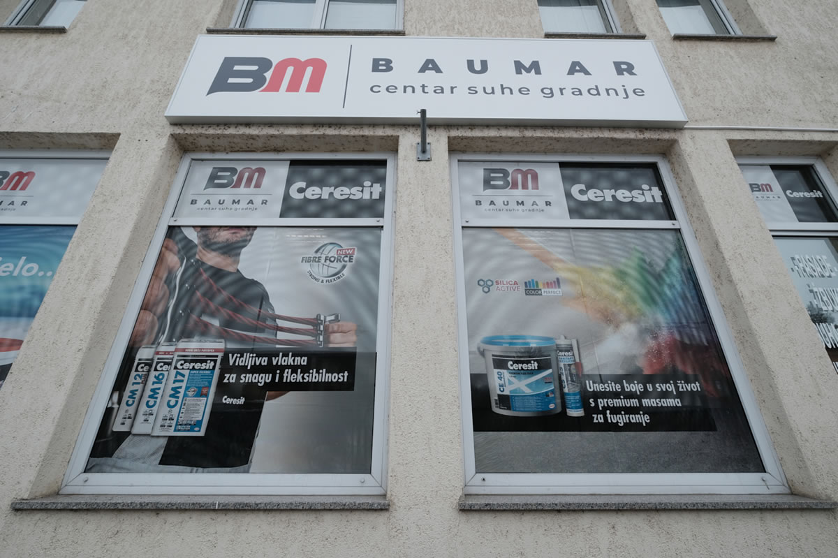 Trgovina Baumar - građevinski materijal za udobnost i kvalitetu Vašeg doma