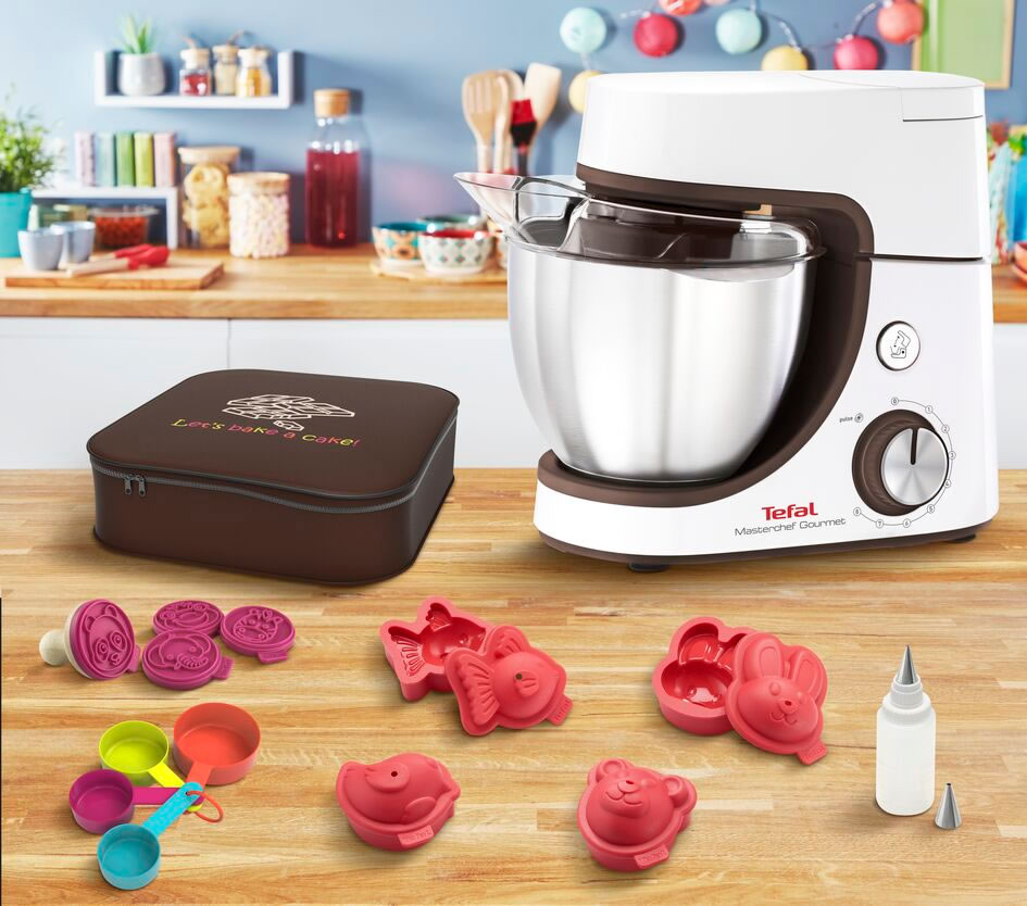 Tefal Masterchef Gourmet kuhinjski stroj i dječji set za pečenje kolača