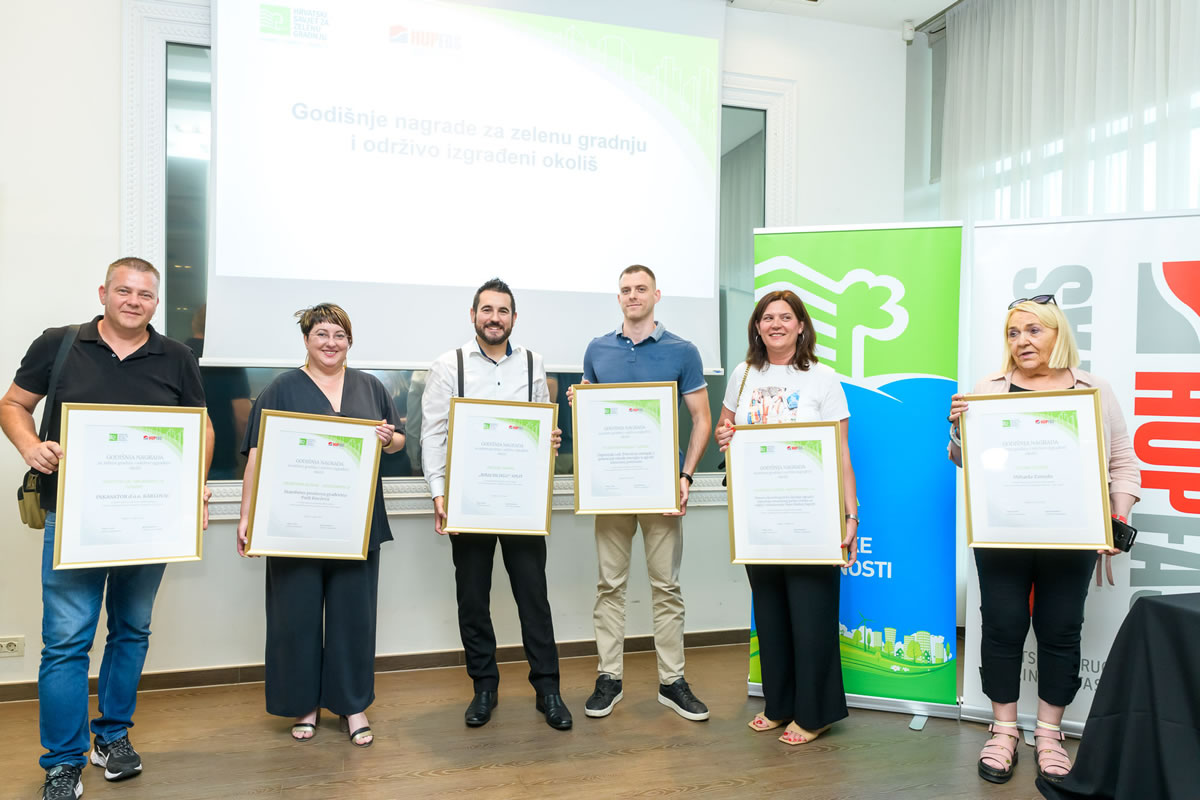Dodijeljene godišnje nagrade za zelenu gradnju