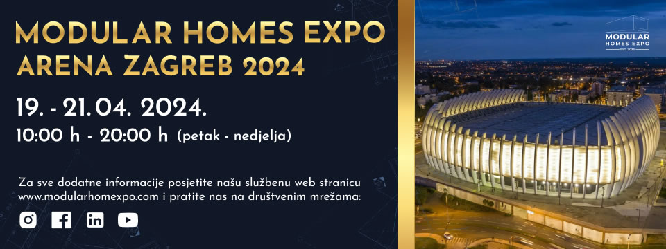 Najava Modular Homes Expo Arena Zagreb 2024