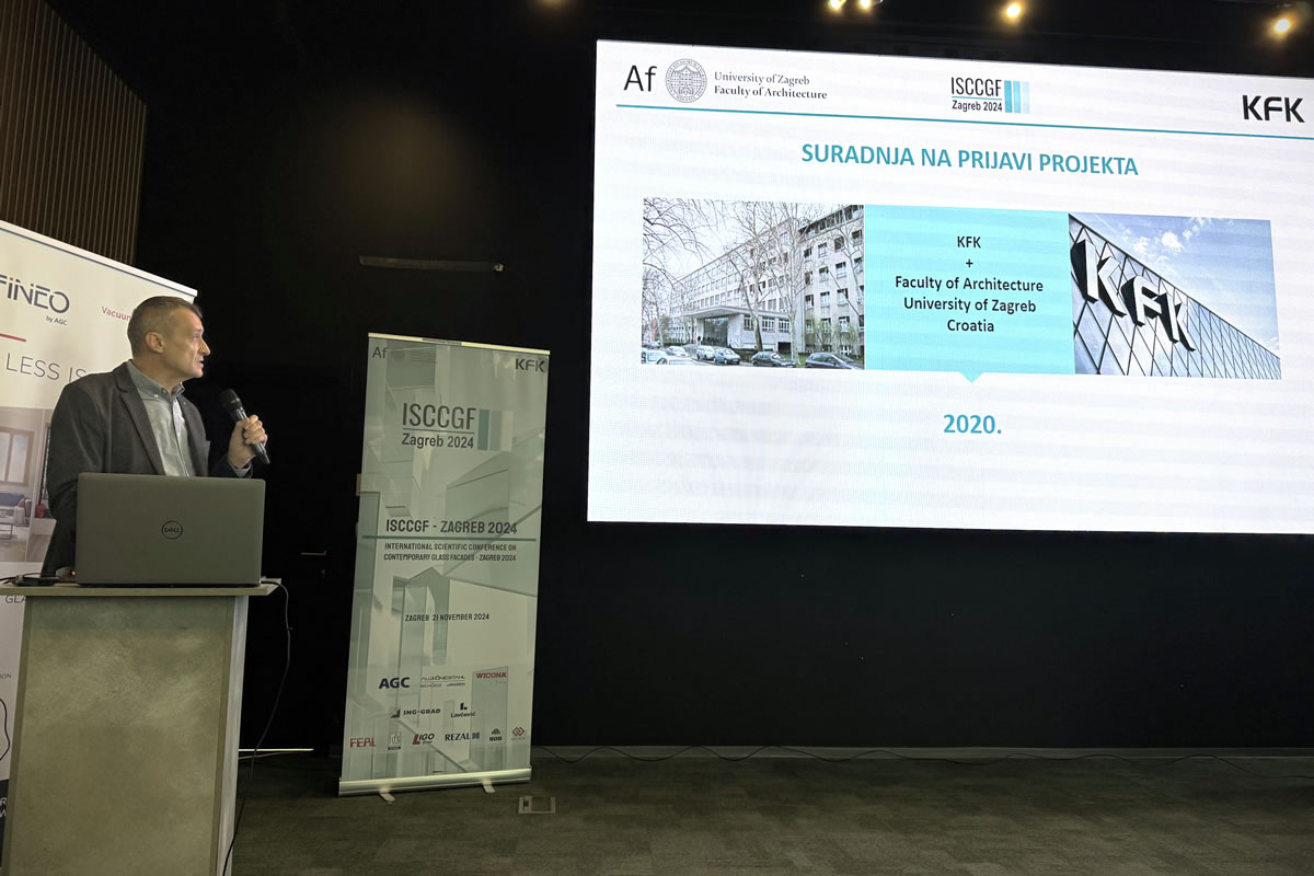 International Scientific Conference on Contemporary Glass Facades – Zagreb 2024