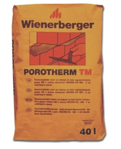 POROTHERM TM50 - toplinski mort