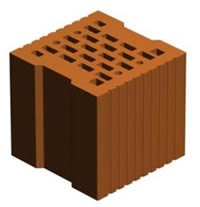 Blok opeka POROTHERM 25 SSZ HD