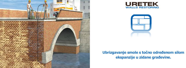 Injektiranje smole u zidane građevine metodom WALLS RESTORING (rekonstrukcija zidova)