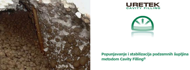 Popunjavanje i stabilizacija podzemnih šupljina metodom CAVITY FILLING