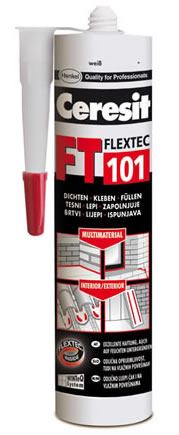 Tehnički list - Fleksibilna masa za brtvljenje, lijepljenje, ispunjavanje CERESIT FT101
