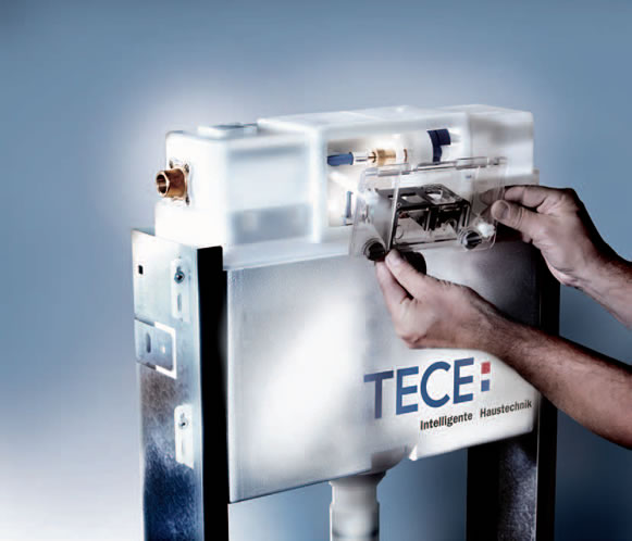 TECEbox vodokotlići za mokru ugradnju u zid - tehničke informacije (modeli, priključne jedinice...)