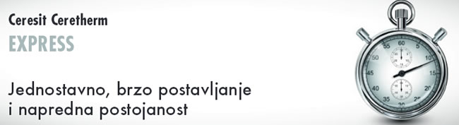 Ceresit Ceretherm EXPRESS termoizolacijski sustav
