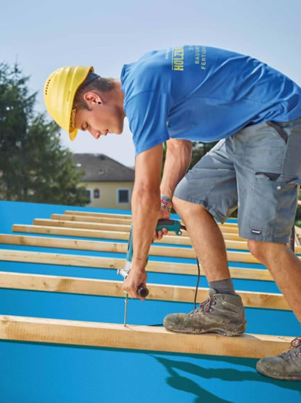 Postavljanje krovne oplate - EGGER ROOFING BOARD