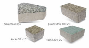 BETONSKI OPLOČNIK - DOMINO