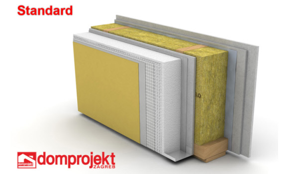 Niskoenergetske montažne kuće - SISTEM STANDARD